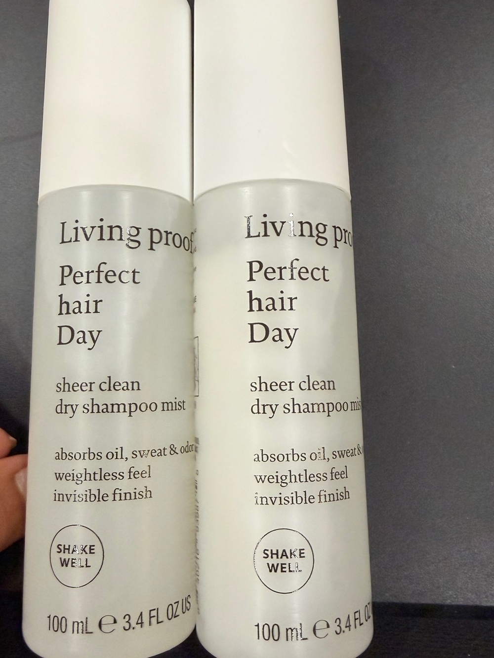 Living Proof Perfect Hair Day Dry Shampoo Mist - White Twin Pack